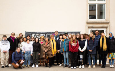 Ausstellung „Pictures for the Human Rights“ in der Ecole Privée Fieldgen